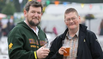 Paul Sheahan, Killarney Brewing Company and Dan Mc Sweeney, at Killarney Beerfest 2016