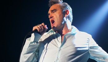 Morrissey performing at the INEC Killarney