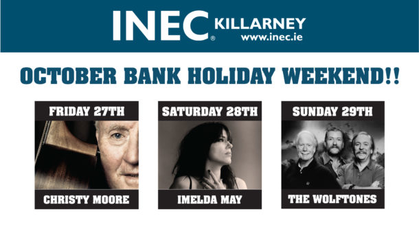 Stellar line up at the INEC, Killarney this October Bank Holiday